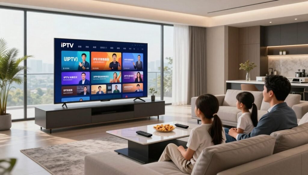De toekomst van televisie kijken via een ip-gebaseerd netwerk