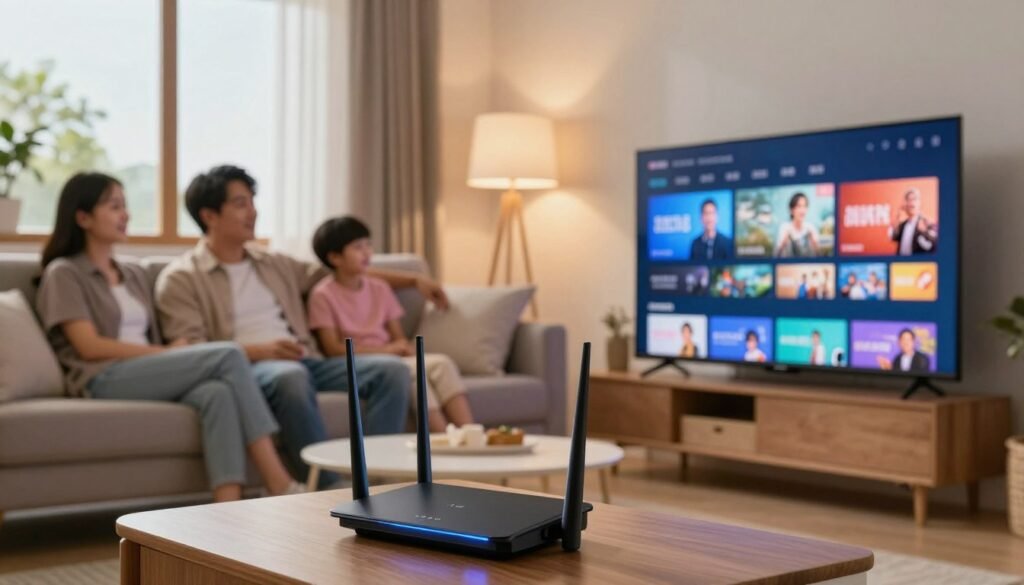 iptv snelheid en netwerkverbinding
