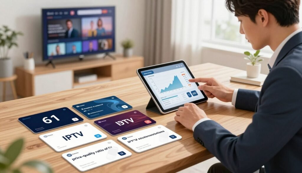 prijs-kwaliteitverhouding van iptv abonnementen